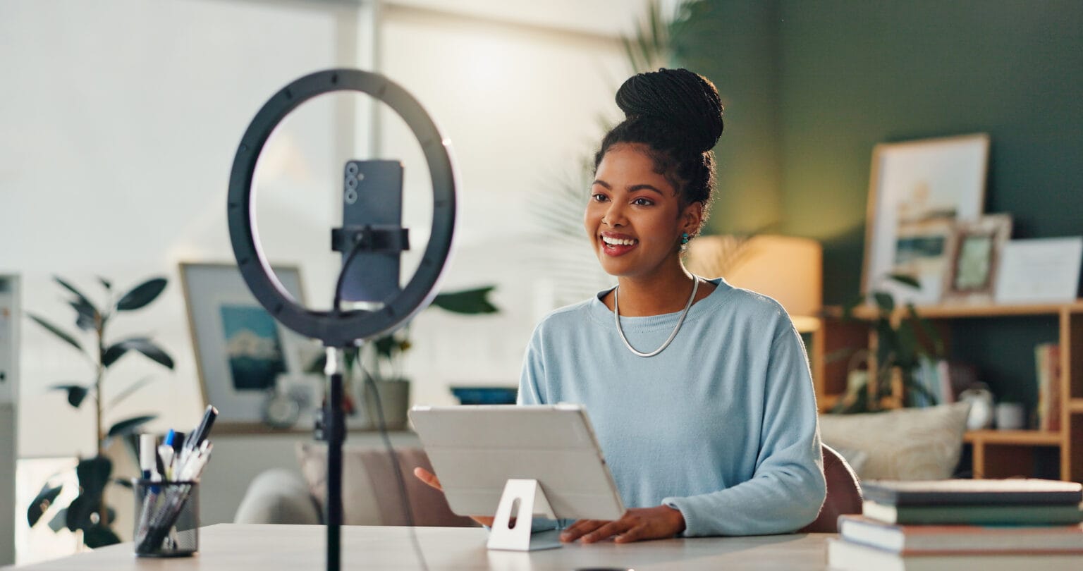 Online English tutor teaching students at MPC Connect in Durban